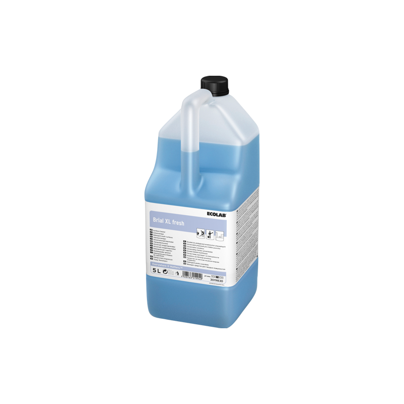 Detergente neutro profumato per pavimenti Ecolab Brial XL Fresh 2x5 litri