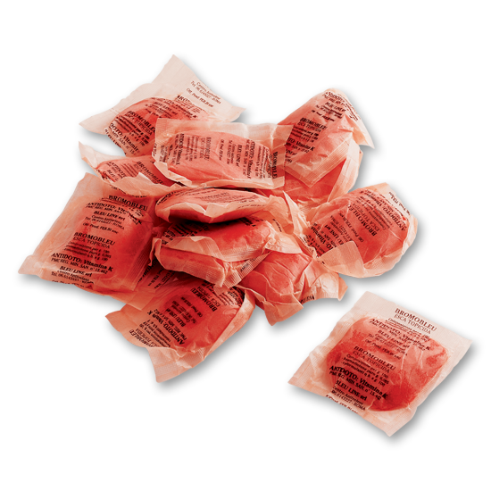 Esca rodenticida in pasta fresca per topi e ratti in bustine da 10 g Bleu Line Rattinone Pasta Plus 10 kg