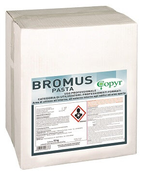 Esca derattizzante per topi e ratti Copyr Bromus Pasta 5 kg