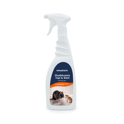 Newpharm Desabituador repelente para ratos e ratos RTU 750 ml