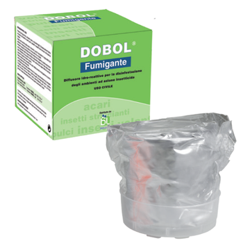 Insetticida fumigante per insetti volanti e striscianti Bleu Line Dobol Fumigator 20 g