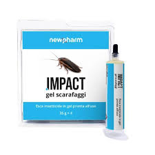 Insetticida gel per blatte e scarafaggi Newpharm IMPACT GEL SCARAFAGGI - Cartuccia da 35 gr