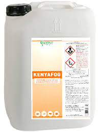 Insetticida per mosche, zanzare e insetti striscianti Copyr Kenyafog 25 lt