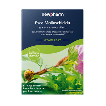 Esca lumachicida e molluschicida per lumache e molluschi Newpharm 1 kg