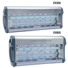 Lampada UV cattura insetti in acciaio e policarbonato Bleu Line Exocutor EX 30 S