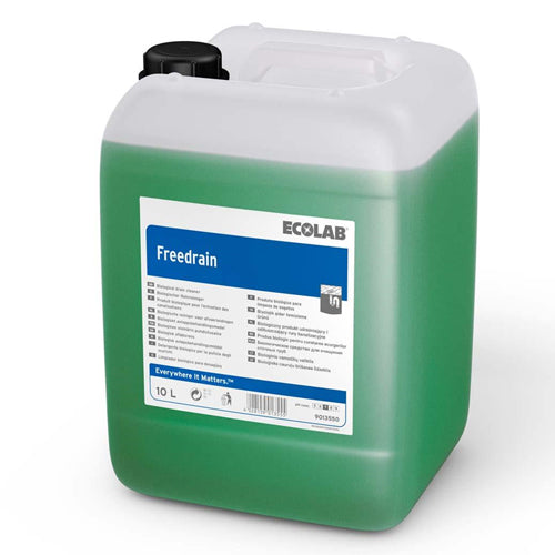Pulitore biologico per scarichi e pozzetti del grasso Ecolab Freedrain 10 litri