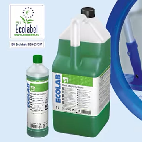 Detergente sinbiotico Ecolabel per lavasciuga Ecolab MAXX Magic Scrub Synbiotic 5 litri