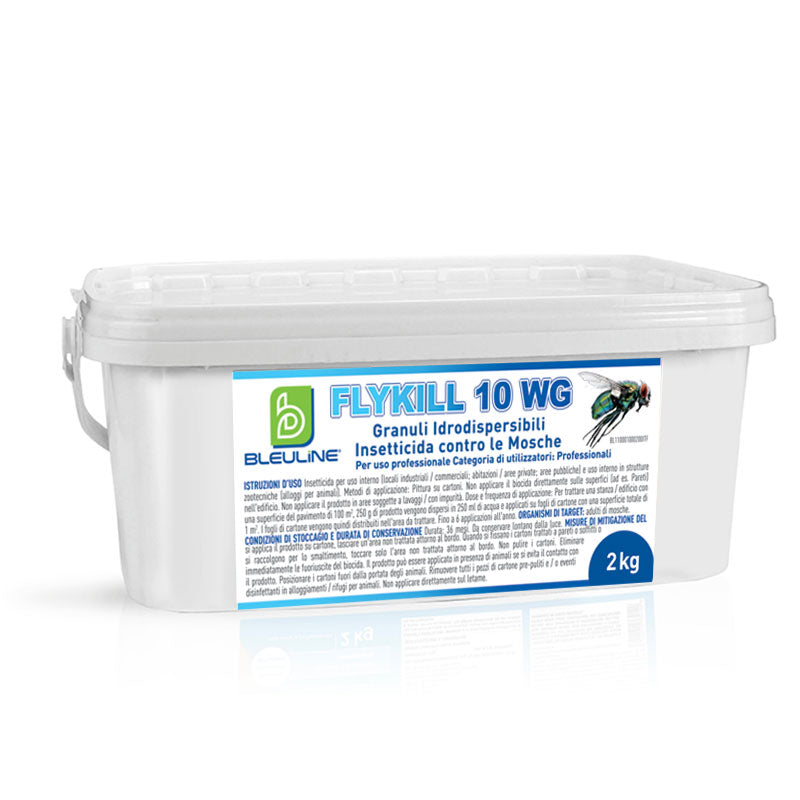 Insetticida granulare idrodisperdibile per mosche Bleu Line Flykill 10 WG 2 kg