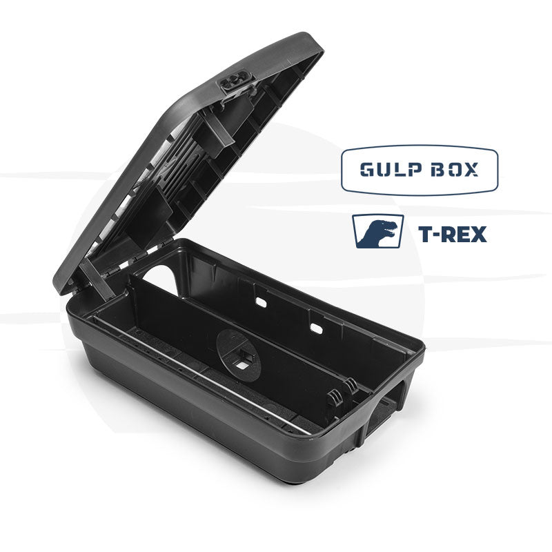 Erogatore di sicurezza per esche rodenticide Bleu Line Gulp Box T-Rex