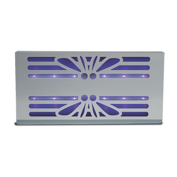 Lampada LED cattura insetti in metallo Bleu Line Insettika 20