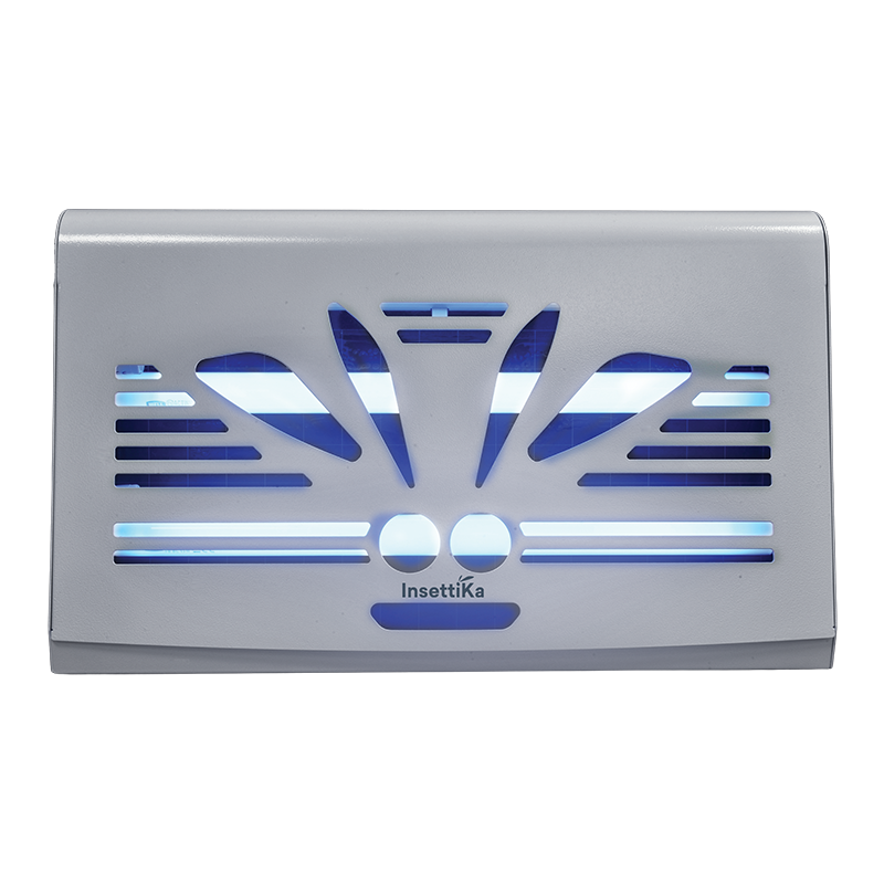 Lampada UV cattura insetti con 2 tubi fluorescenti da 15 W Bleu Line Insettika Classic 30 Fluo