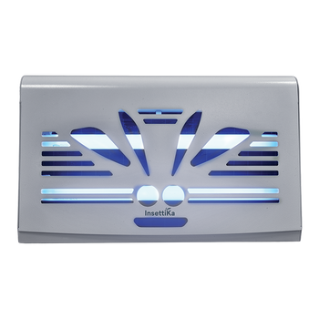 Lampada UV cattura insetti con 2 tubi fluorescenti da 15 W Bleu Line Insettika Classic 30 Fluo