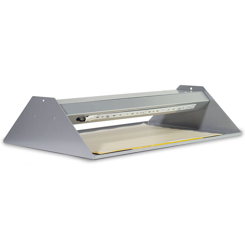 Lampada LED cattura insetti in metallo a doppio modulo Bleu Line Insettika Sky