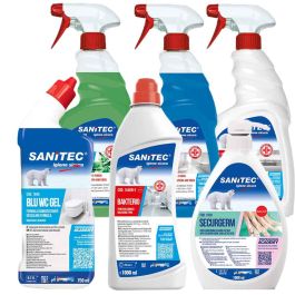 Kit flaconi vuoti per disinfezione Sanitec Kit Disinfezione 1 kit