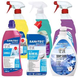 Kit flaconi vuoti per detergenza Sanitec Kit Detergenza 1 kit