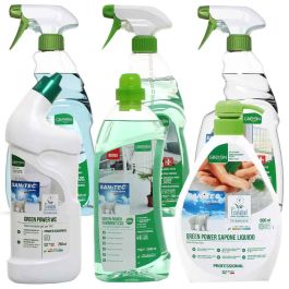 Kit flaconi vuoti per detergenti Ecolabel Sanitec Kit Detergenza Ecolabel 1 kit