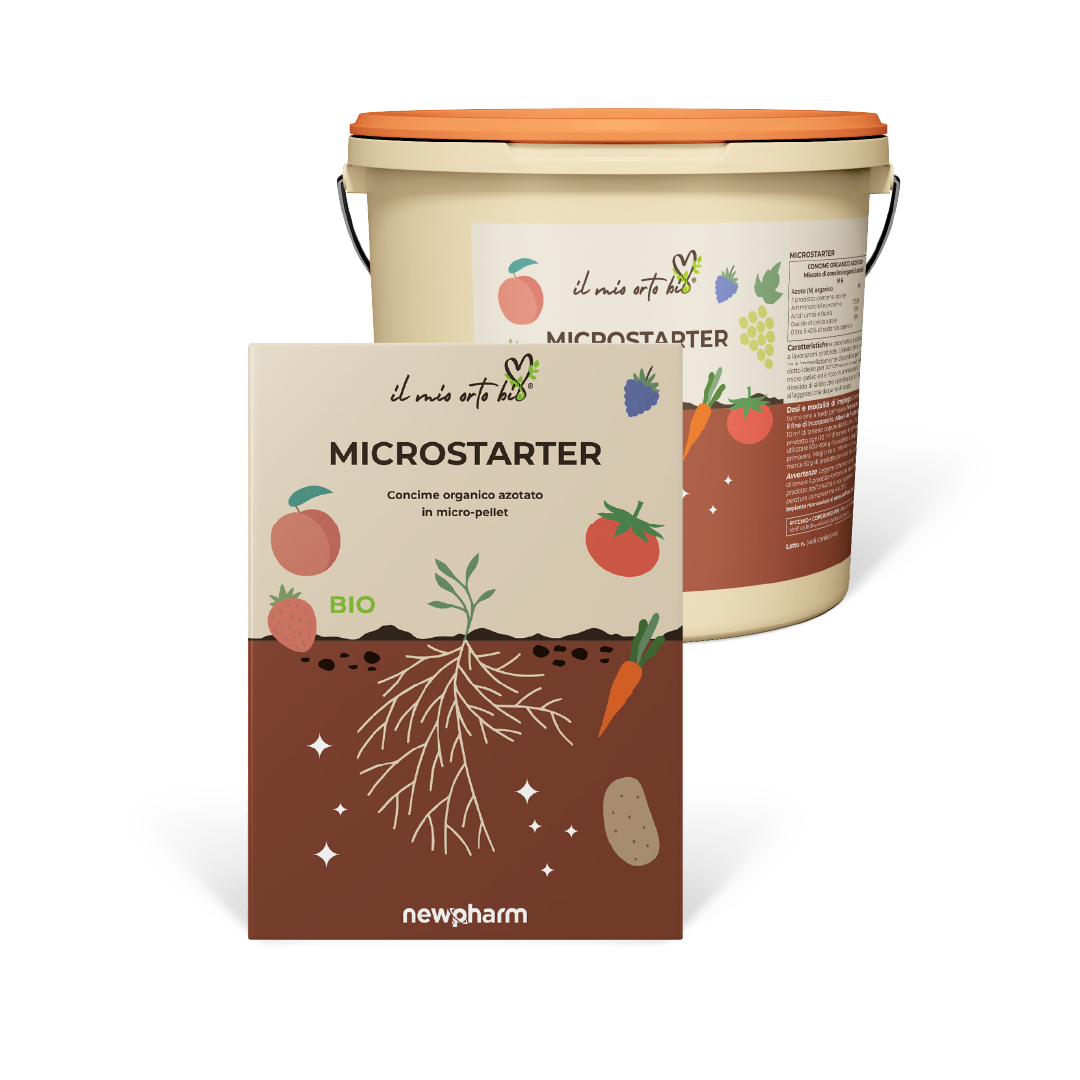 Organic fertilizer a nitrogen newpharm microstarter 1 kg