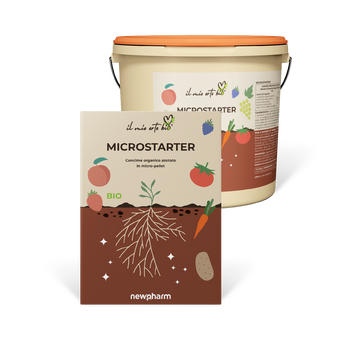 Organic fertilizer a nitrogen newpharm microstarter 1 kg