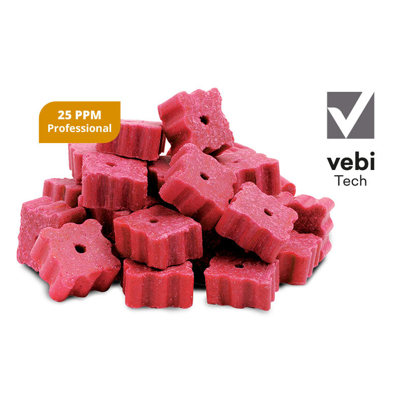 Esca rodenticida in blocchi paraffinati da 10 g per topi e ratti aroma anice Bleu Line Murin Block Plus 5 kg