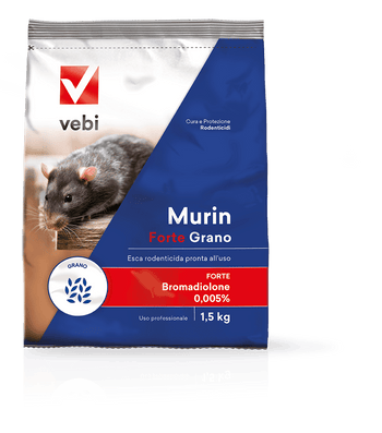 Isca rodenticida para controle de pragas para camundongos e ratos Newpharm Lok Pro Trigo 1,5 kg