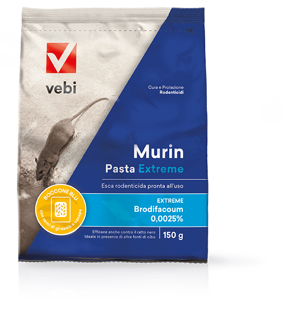 Cebo rodenticida para el control de plagas de ratones y ratas Newpharm Lok Pro Trigo 1,5 kg