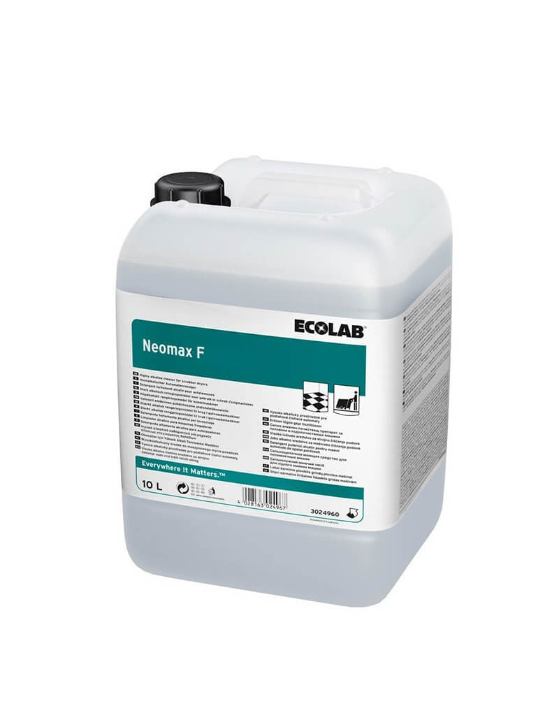 Detergente neutro profumato per lavasciuga Ecolab Neomax F 10 litri