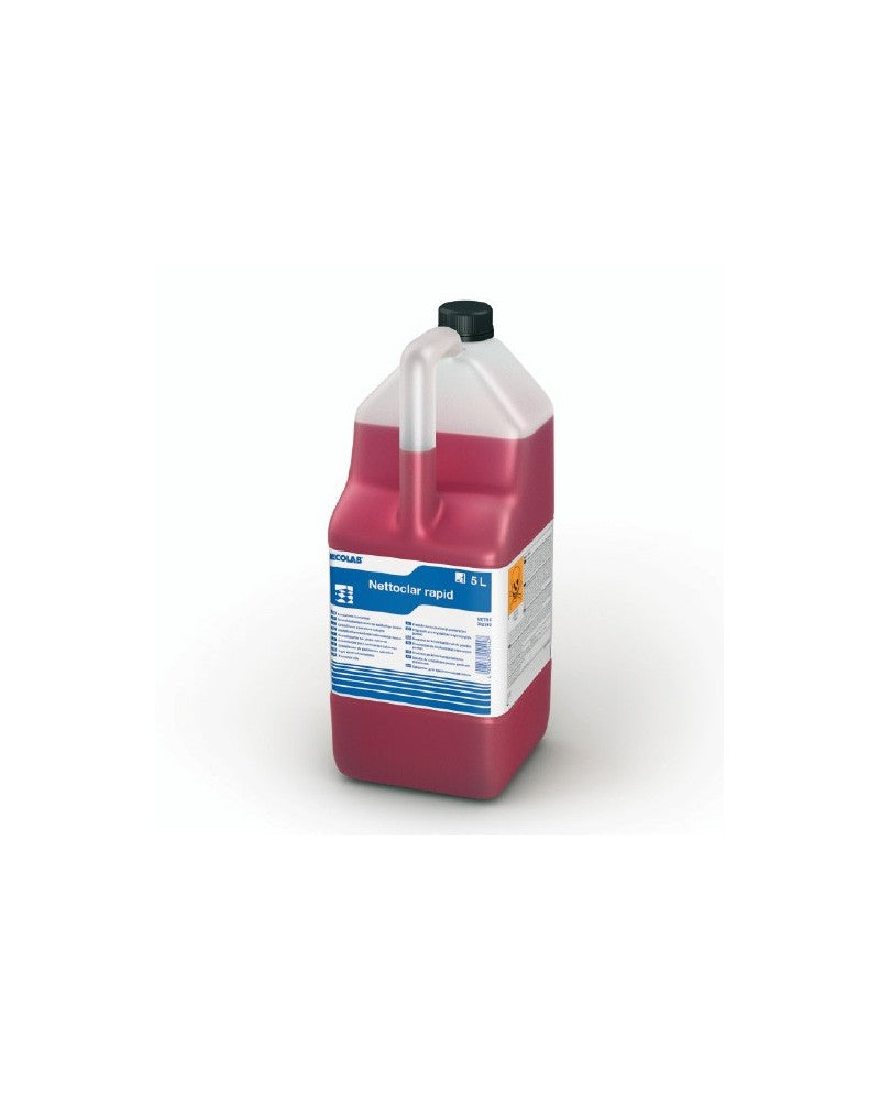 Cristallizzante per pavimenti in pietra calcarea Ecolab Nettoclar Rapid 2x5 litri