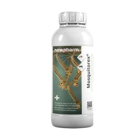 Insetticida larvicida per zanzare Newpharm Mosquitorex 1 litro