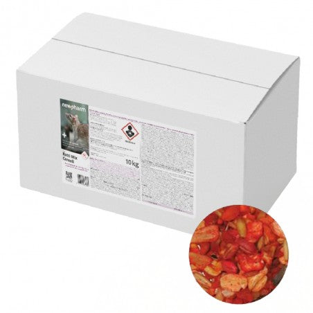 Esca rodenticida derattizzante per topi e ratti Rattì Mix Cereali 10 kg