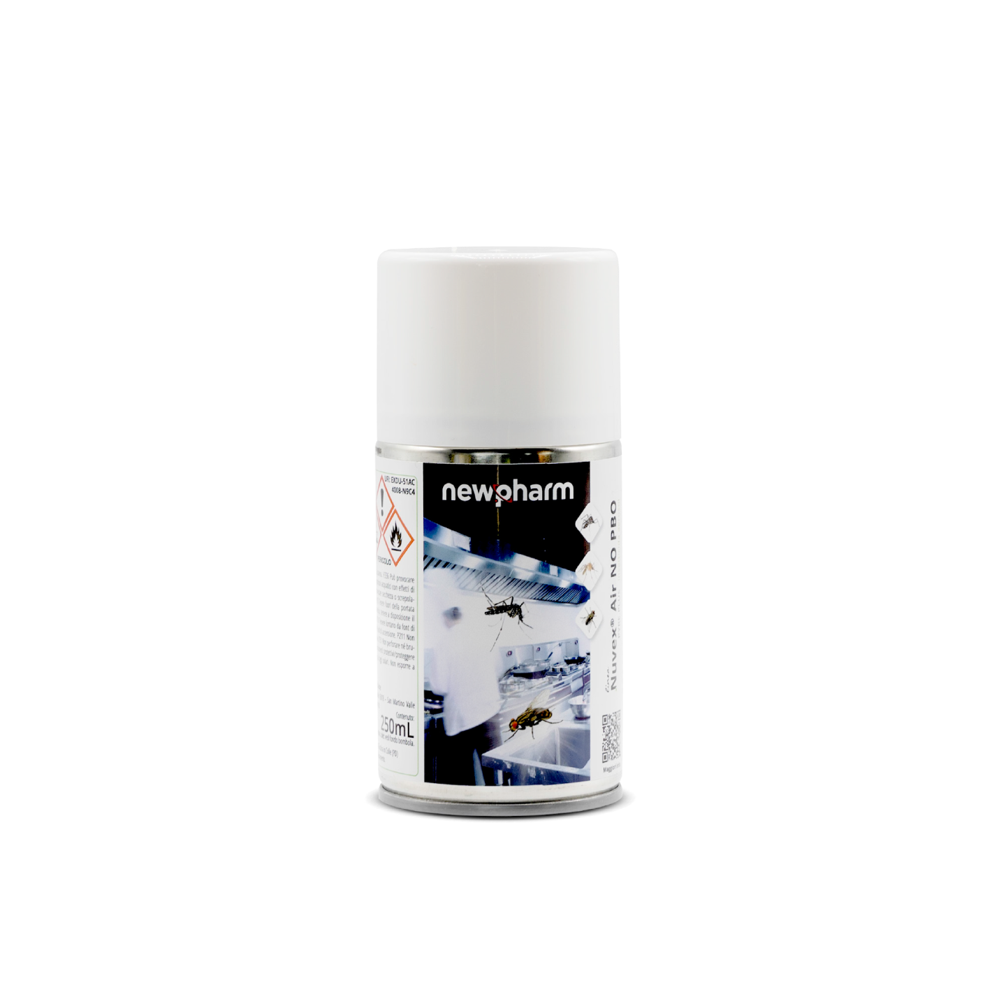 Insetticida per zanzare e mosche Newpharm Nuvex Air no PBO 250 ml