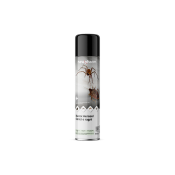 Insetticida per cimici e ragni Newpharm Nuvex Aerosol 600 ml