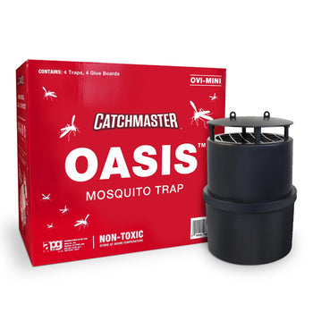 Tavolette collanti di ricambio per trappola zanzare Bleu Line Oasis Refill confezione da 16 pezzi