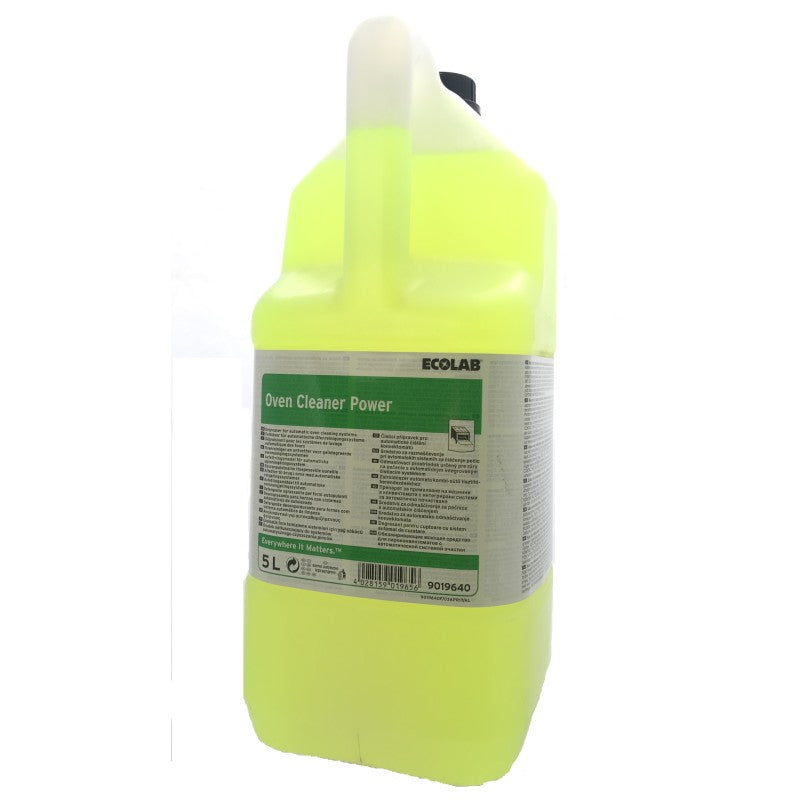 Detergente sgrassante per forni autopulenti Ecolab Oven Cleaner Power 4x5 litri