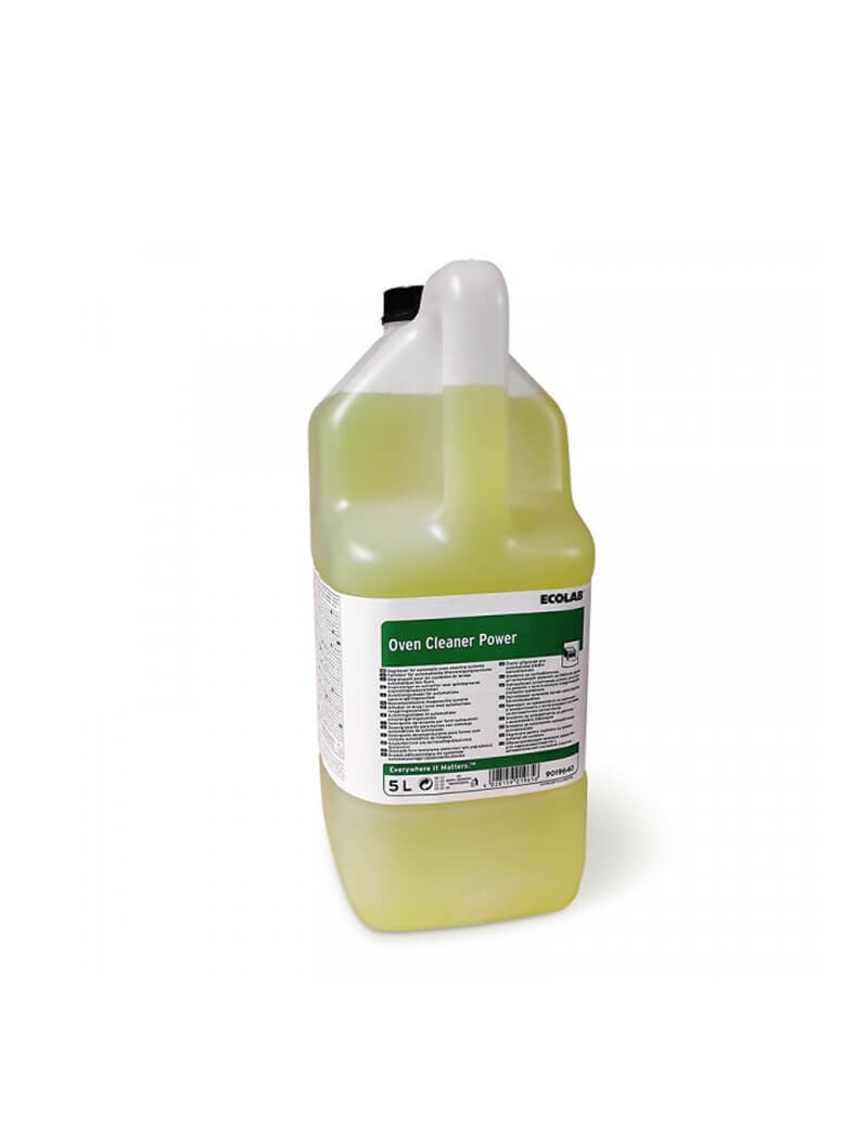 Detergente sgrassante per forni autopulenti Ecolab Oven Cleaner Power 5 litri