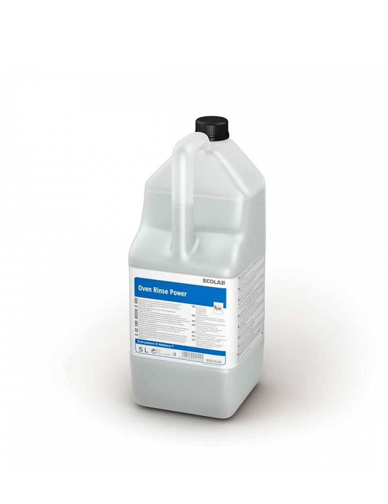 Additivo di risciacquo per forni autopulenti Ecolab Oven Rinse Power 5 litri