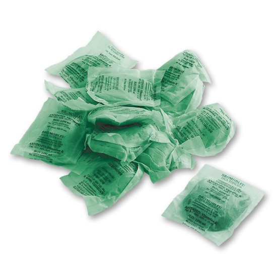 Esca rodenticida in pasta fresca per topi e ratti in bustine da 20 g Bleu Line Difenableu Pasta 20 kg