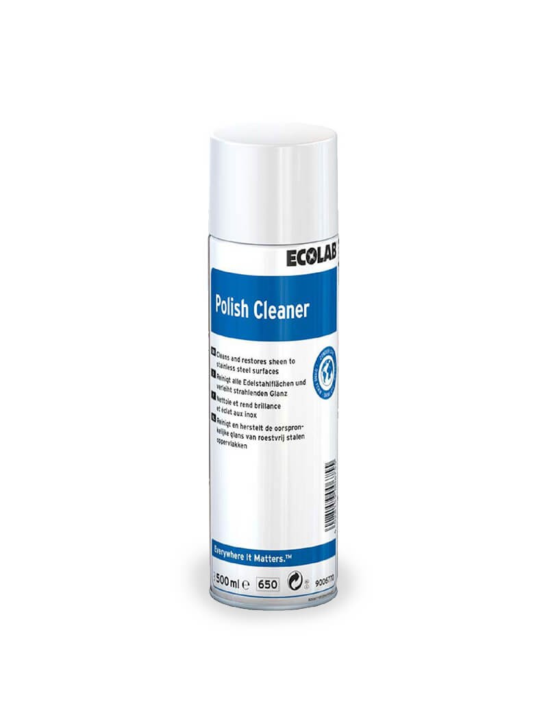 Detergente lucidante per acciaio inox e metalli Ecolab Polish Cleaner 500 ml