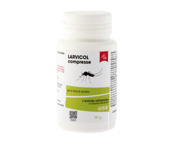 Larvicida Colkim LARVICOL COMPRESSE Antilarvale per zanzare 20 g