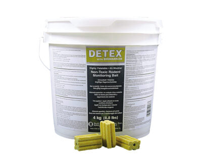 Virtual bait lumitrack for mice and rats detex blox 4 kg