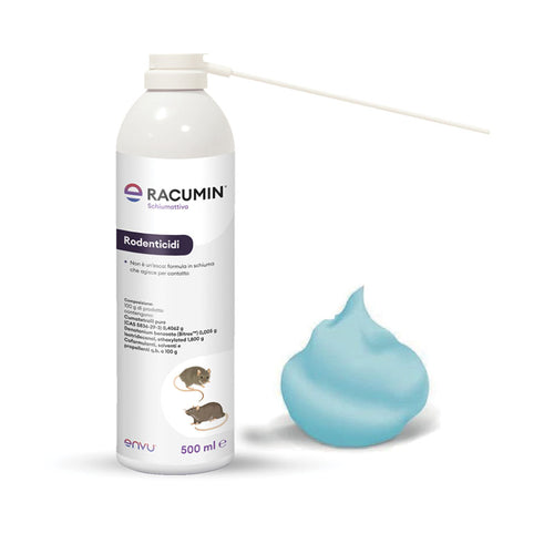 Esca rodenticida anticoagulante in schiuma per topi e ratti Bayer Racumin Schiumattiva 500 ml