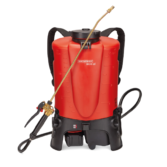 Pompa elettrica a spalla da 15 litri con batteria Bleu Line REC 15 AC1
