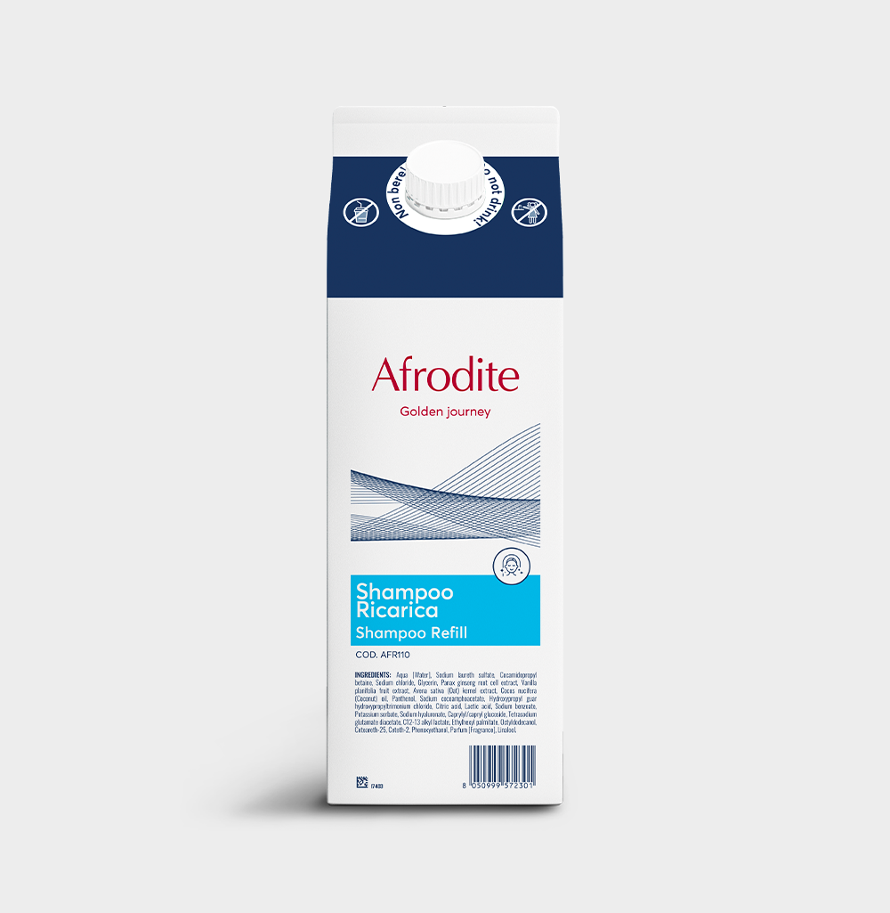 Shampoo per hotel Beauty Escape Afrodite Shampoo 1 litro