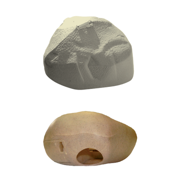 Erogatore di esche rodenticide a forma di roccia Bleu Line Rodent Rock Mini