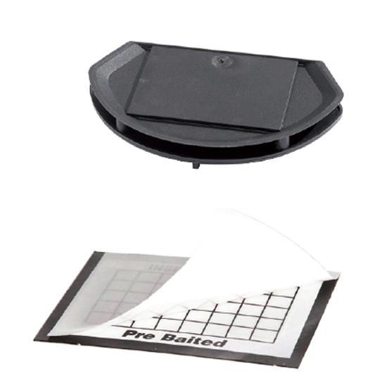 Cartoncini collanti di ricambio per trappola Bleu Line Roky Insect Trap confezione da 100 pezzi