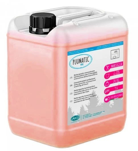 Detergente enzimatico concentrato per lavanderie industriali Arco Chimica Plumatic 8 E 20 kg