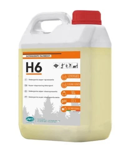 Detergente sgrassante per pavimenti Arco Chimica H6 5 kg