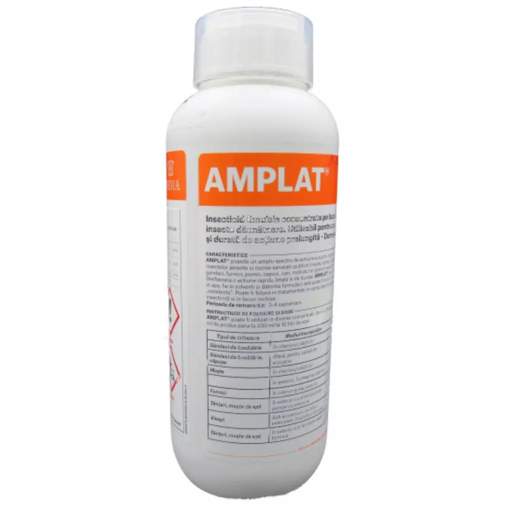 Insetticida per zanzare mosche e blatte India Amplat - 1 litro