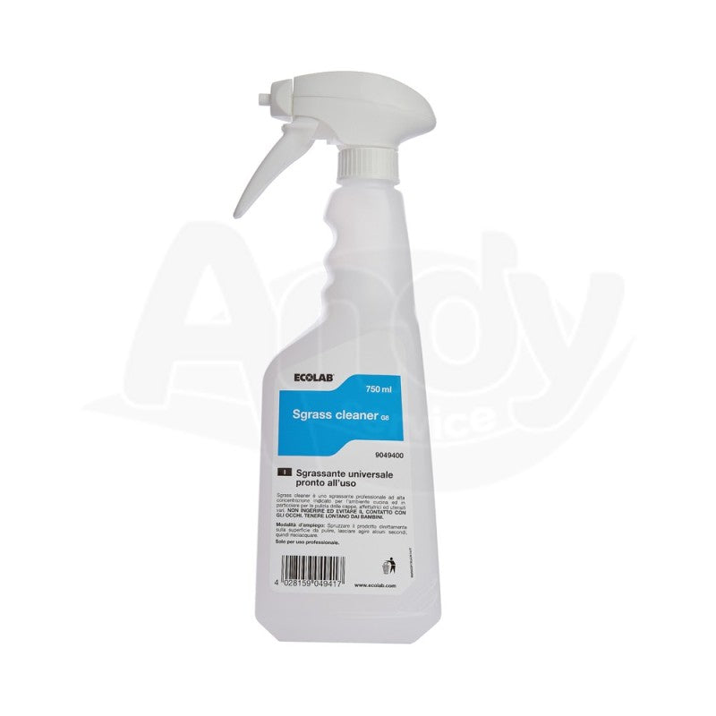 Sgrassante profumato pronto all'uso per cucina Ecolab Sgrass Cleaner G8 750 ml