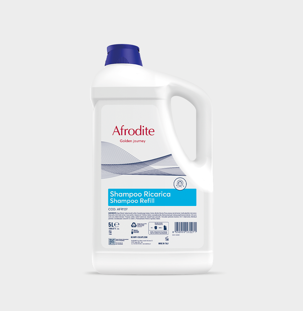 Shampoo per hotel Beauty Escape Afrodite Shampoo 5 litri