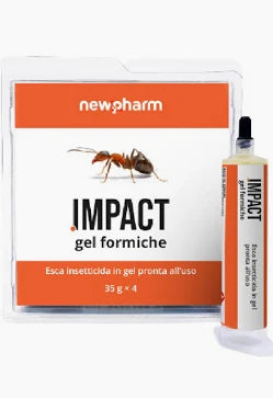 Insetticida gel per formiche Newpharm IMPACT GEL FORMICHE - Cartuccia da 35 g